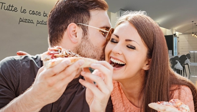 Menu Pizza con Antipasto di Pesce per 2 Persone